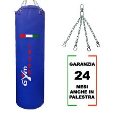 Sacco boxe pieno blu - sacco,