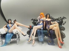 3PS/SET 20CM Anime Robin Nami Hancock Figura Statua Modellino Giocattolo Nuovo Senza Scatola