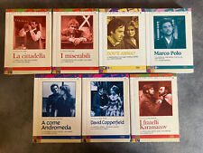 I MIGLIORI ANNI DELLA NOSTRA TV - SCENEGGIATI RAI - Lotto 7 cofanetti DVD