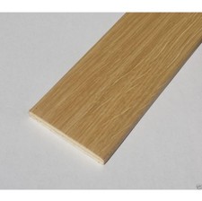Coprifilo Mostrina Rovere Piatta Impiallacciata mm 70 x 10 x 2250 / 3000