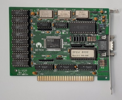 Octek vga bit isa - octek, s-vga