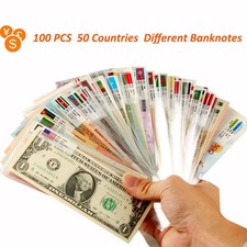 100 pezzi diverse banconote