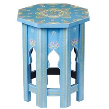 Piccolo Tavolino Boho Da Fiori