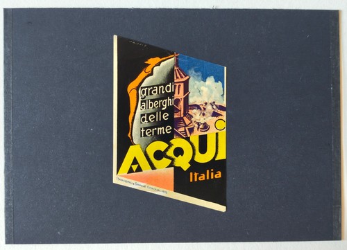 Luggage label alberghi - luggage, delle