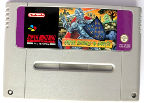 Super ghouls ghosts snes - super,