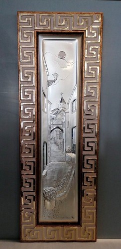 Quadro argento borgo - argento,