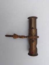 PERNO A MOLLA ANTICO, CANNOCCHIALE? in OTTONE.