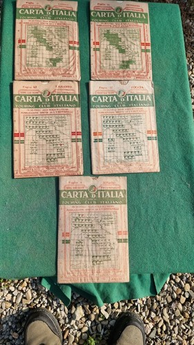 Carta italia touring club - d'italia,