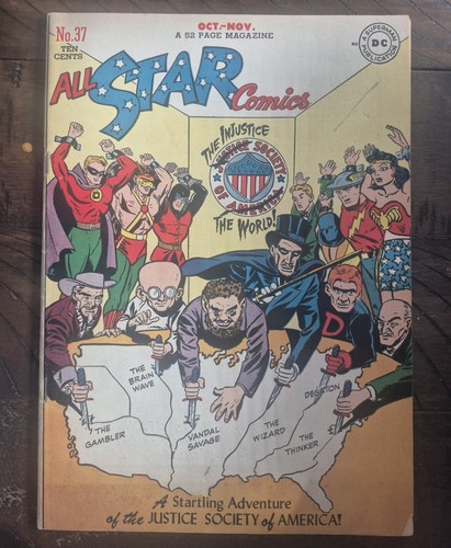 All star comics key 1st - comics,