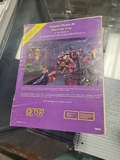Dungeons And Dragons La città perduta B4 TSR 1982