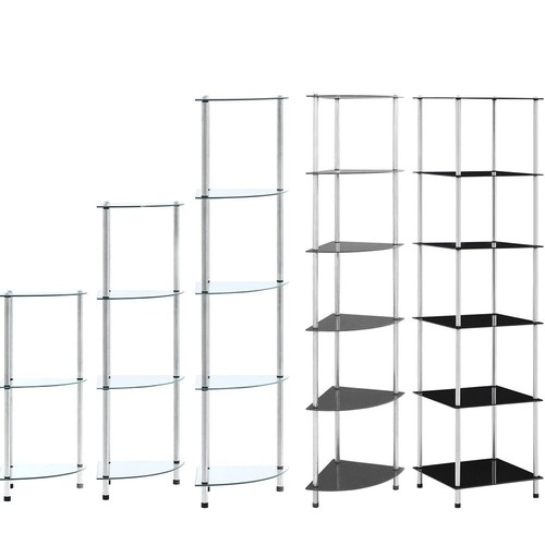 Scaffale vetro con - scaffale, in