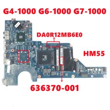 DA0R12MB6E0 per HP Pavilion G4/G6/G7-1000 scheda madre HM55 DDR3 UMA 100% testata