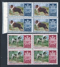 SAN MARINO 1956, n. 439/448 Cani 10 valori MNH/** QUARTINA