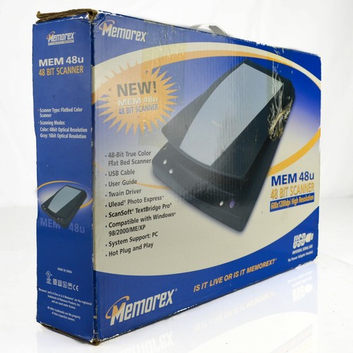 Memorex scanner mem 48u - scanner, mem-48u
