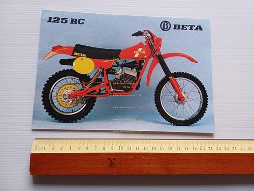 Beta 125 1980 depliant - beta,