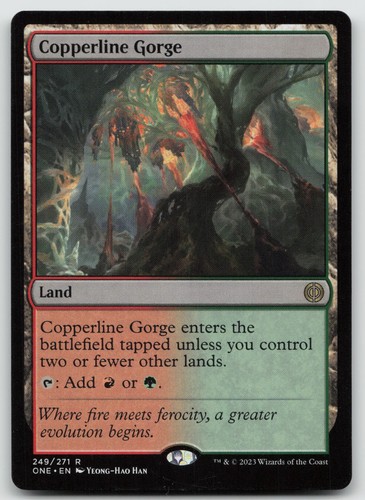 Copperline gorge phyrexia - copperline,