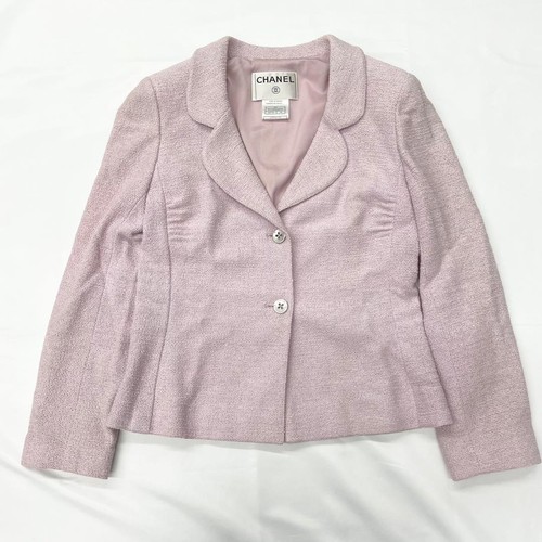Giacca chanel rosa taglia - rosa, 6