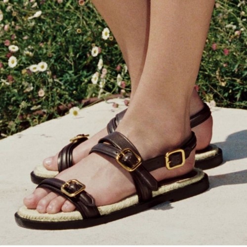 Sandali bassi zara bordeaux - sandali,