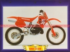 HONDA CR 500 R CR500R CR500R 1992 : Fiche Moto #001065