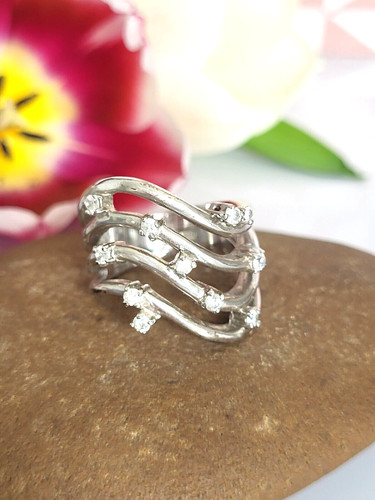 Bellissimo anello argento - anello,