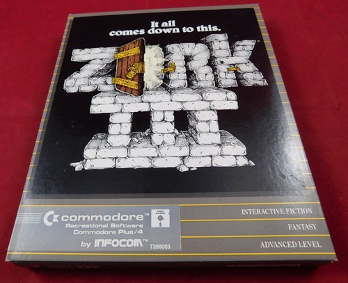 Commodore plus zork iii 3 - commodore,