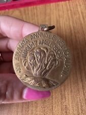 MEDAGLIA XIII ADUNATA 10º REGGIMENTO ALPINI NAPOLI 1932 LANDI INC. GY