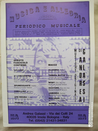 Andrea galassi musica - galassi, "musica