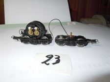 LIMA H0 TRENO MOTORE G COMPLETO + CARRELLO FOLLE A 2 ASSI  FUNZIONANTE -23-