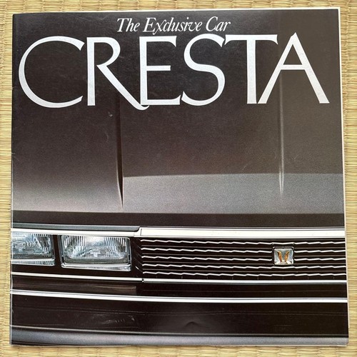 Brochure toyota cresta x50 - brochure,