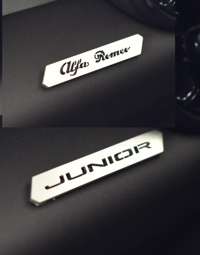 Placca alfa romeo - romeo, junior