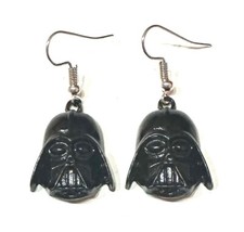 Star Wars Orecchini Pendenti Darth Vader Guerre Stellari May The Force Maschera