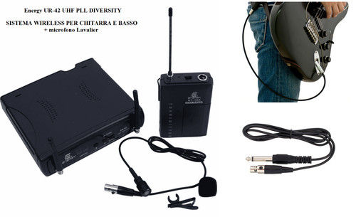 Energy ur42 uhf radiomicrofono - ur42,