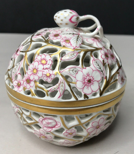 Scatola openwork fiori - scatola,