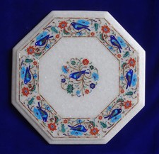 Tavolino laterale 12" marmo