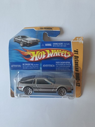 Hot wheels delorean dmc 12 - hot,
