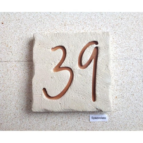 Numeri civici pietra - numeri,