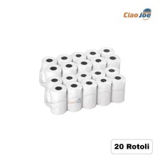 Rotoli Termici 57x20 mm carta termica dispositivi pos anima 12 mm 20 pz
