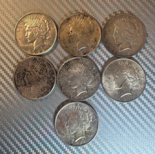 Lotto 7 Dollari Pace Argento