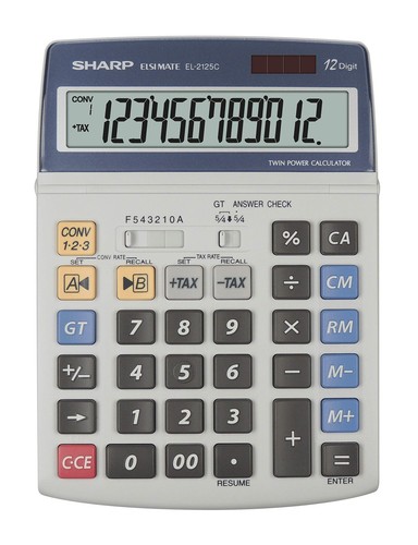 Sharp el2125c calcolatrice - sharp, da