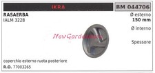 Coperchio ruota posteriore