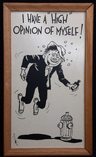 Targa insegna alta cartone