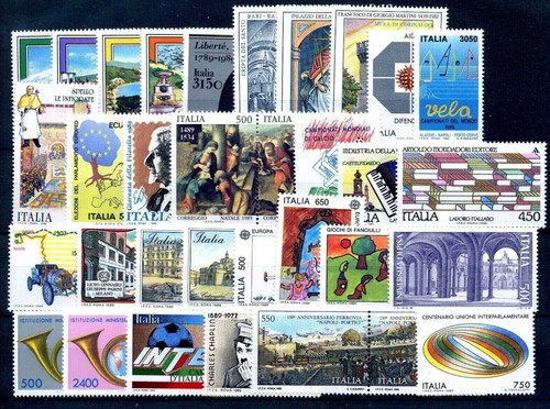 Italia repubblica mnh - mnh, annata