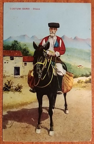 Oliena costumi sardi - (nuoro).,