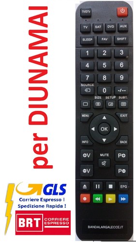 Telecomando per diunamai - per,