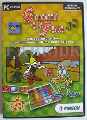 Gnomi fate gioco interattivo - e,