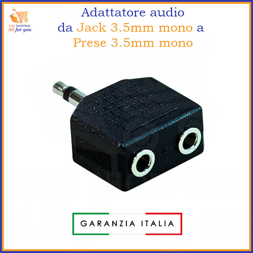 Adattatore doppio jack - adattatore,
