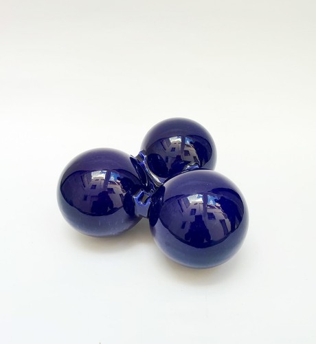 Posacenere ceramica blu - posacenere, in
