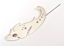 Spilla pesce amethyst 835 - xl,