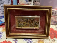 Quadretto In Foglia Oro Con