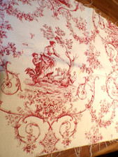 Tissu Toile de Jouy décors